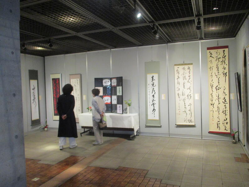 硯生会　硯生会展様子