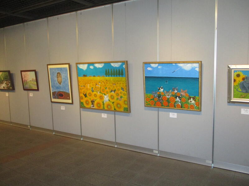 ホワイト展　展示様子