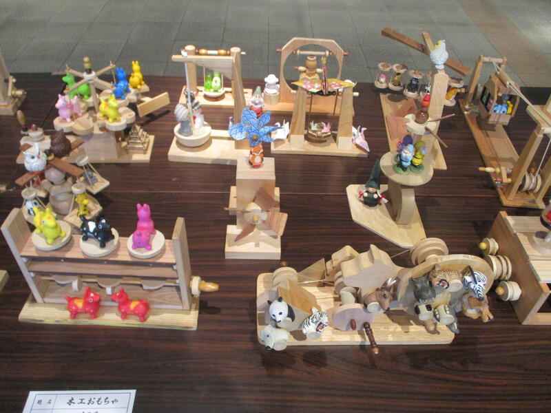 群睦会　作品展示様子