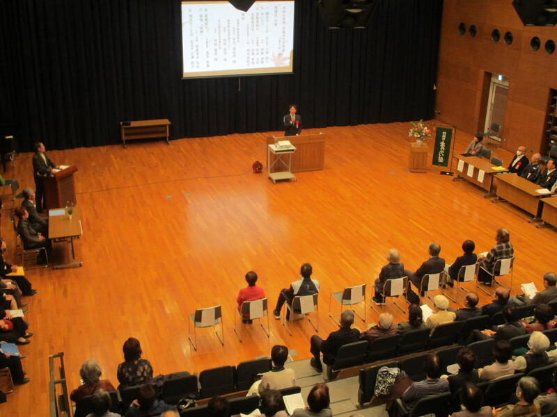 生きがい塾　閉講式様子