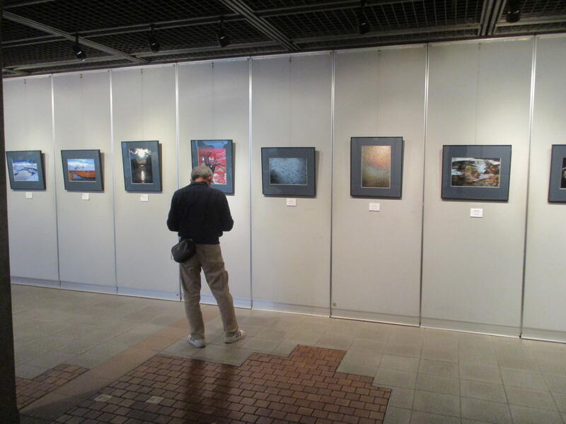 写遊アカギ　写真展様子