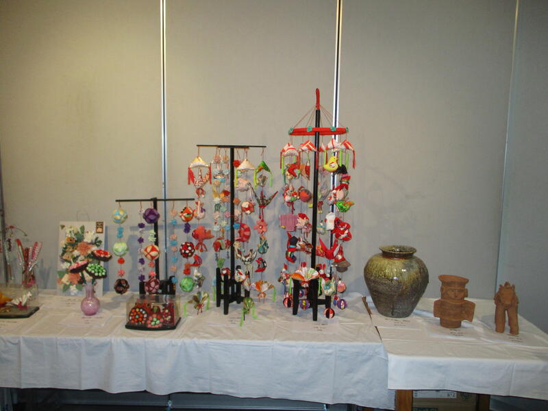 全日本年金者組合群馬県本部　文化祭展示様子