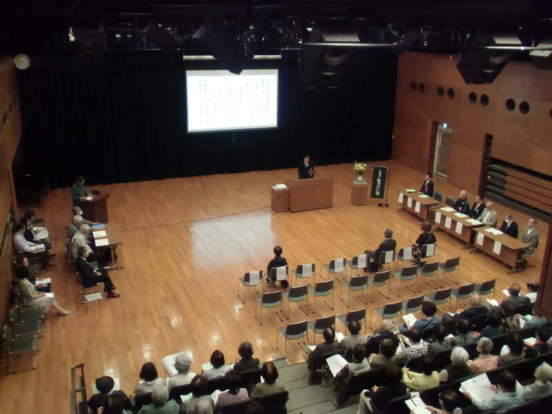 前橋市文京地区「生きがい塾」　開講式様子
