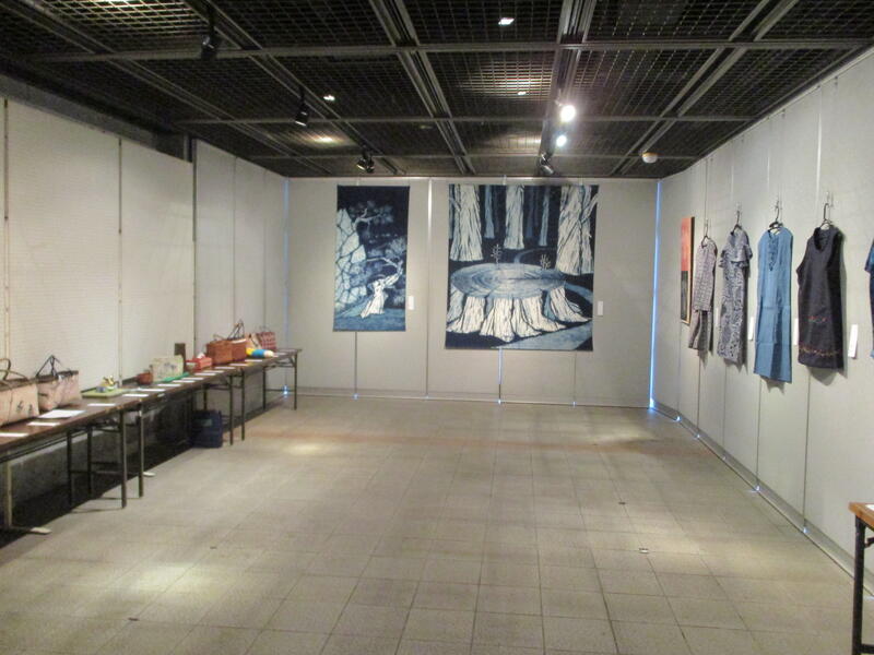 群馬退職教職員　作品展様子