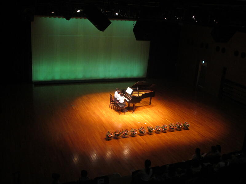 ふなつ音楽教室　PIano Concert様子