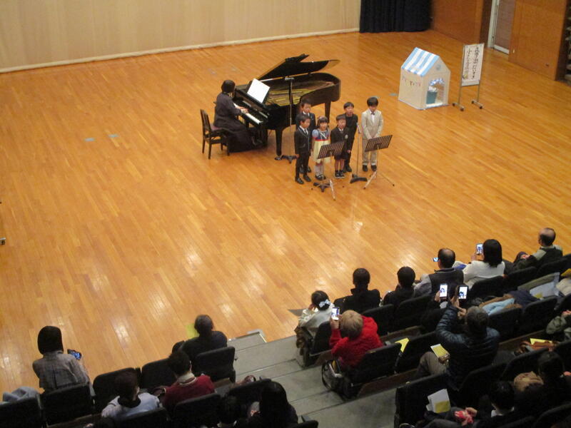 ミューズ・ピアノ教室音楽教室　発表会様子